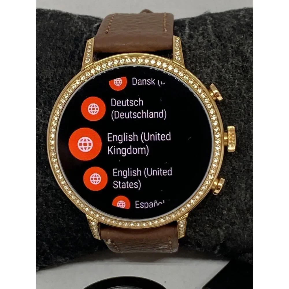 Fossil Gen 4 Authentic Digital Dial Smart Watch Custom Band FTW6015 LT296